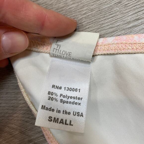 L Space Audrey Fringe Bikini Top Women's S Festival Boho - Picture 5 of 6